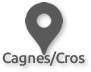 Logo google maps Cagnes Le Cros